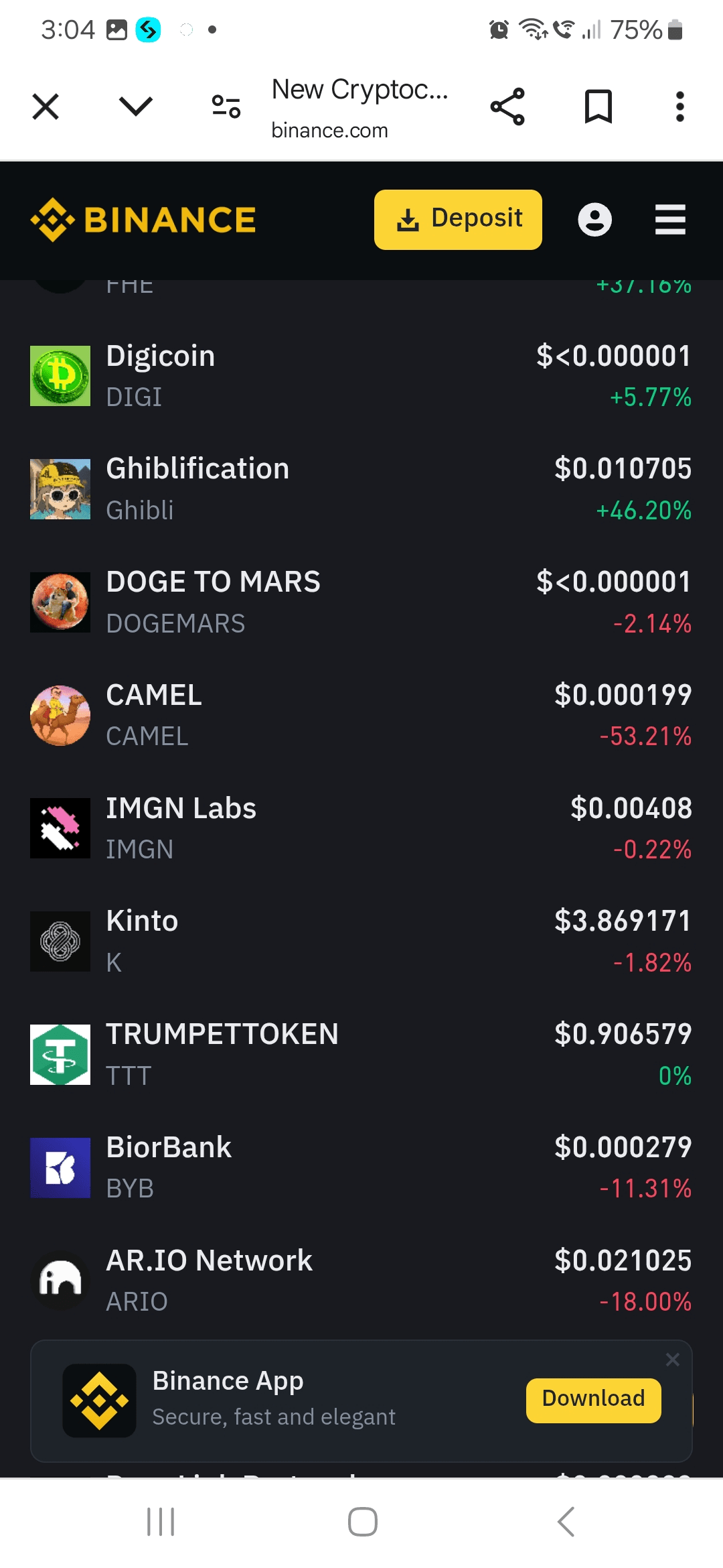 Binance Platform
