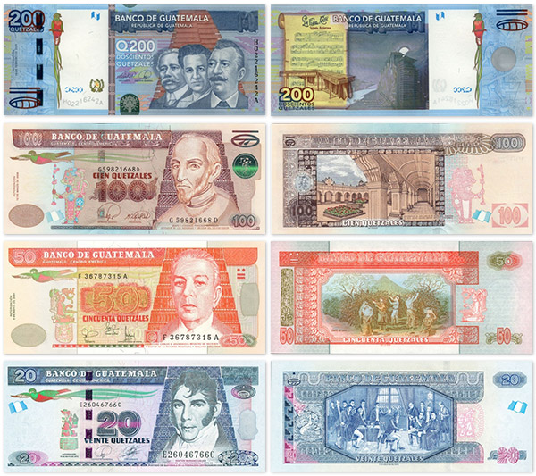 Яка валюта в Гватемали?