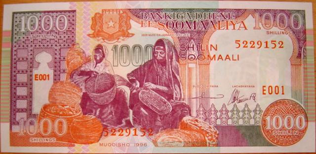 Яка валюта в Сомалі?